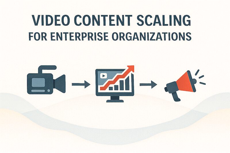 Video Content Scaling for Enterprise Organizations
